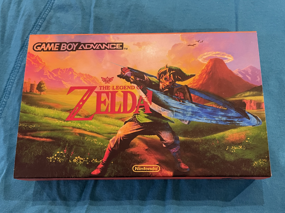 Nintendo Gameboy Advance Legend of Zelda Green - IPS  Console GBA