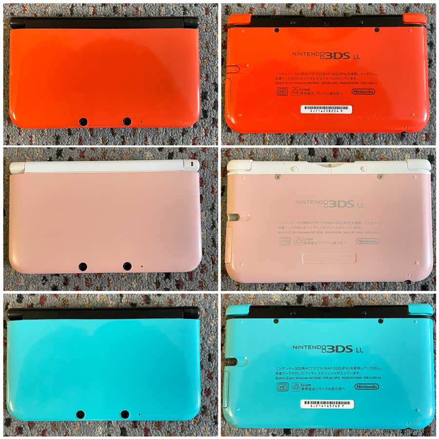 Alternative view of Nintendo 3DS XL / LL Console with 128gb PLUS Upgraded USB Charger & Stylus