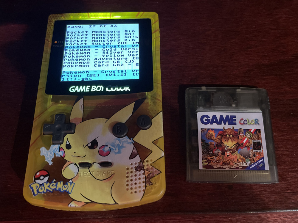Alternative view of EverDrive for Gameboy + Color (GB/GBC) + 8GB Card - FULL GAME Collection -2700+ Games