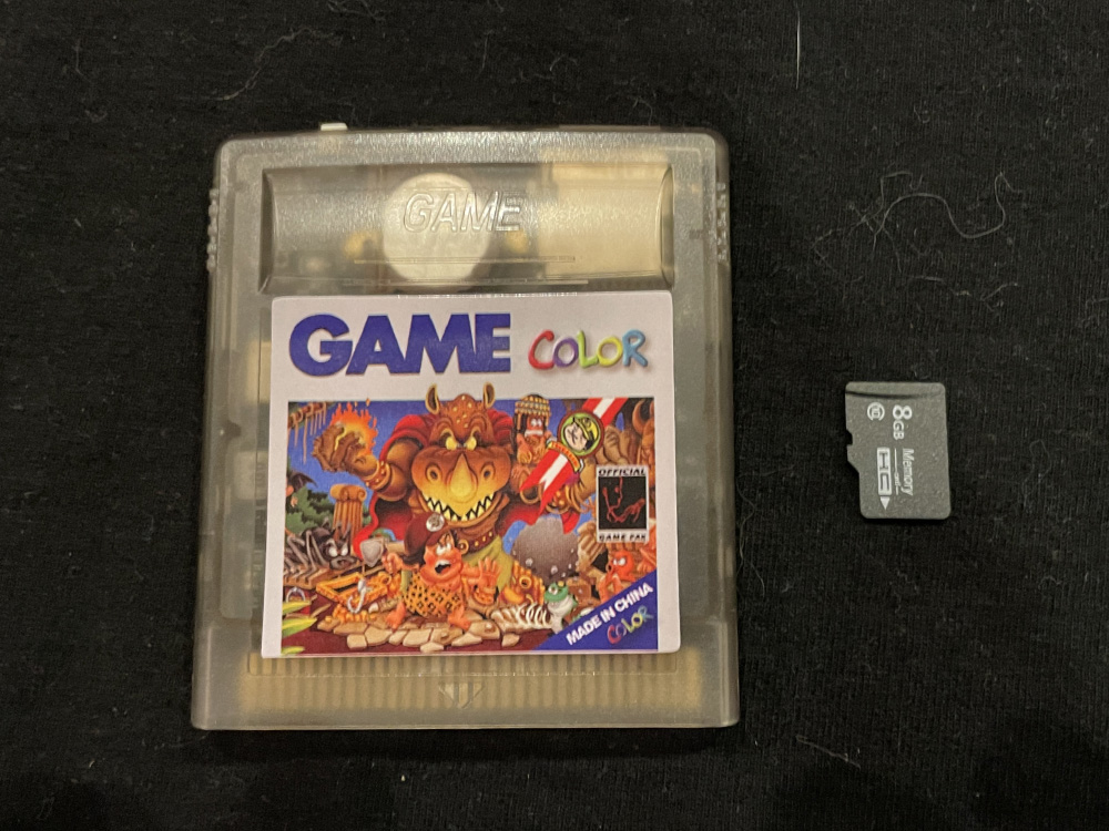 EverDrive for Gameboy + Color (GB/GBC) + 8GB Card - FULL GAME Collection -2700+ Games