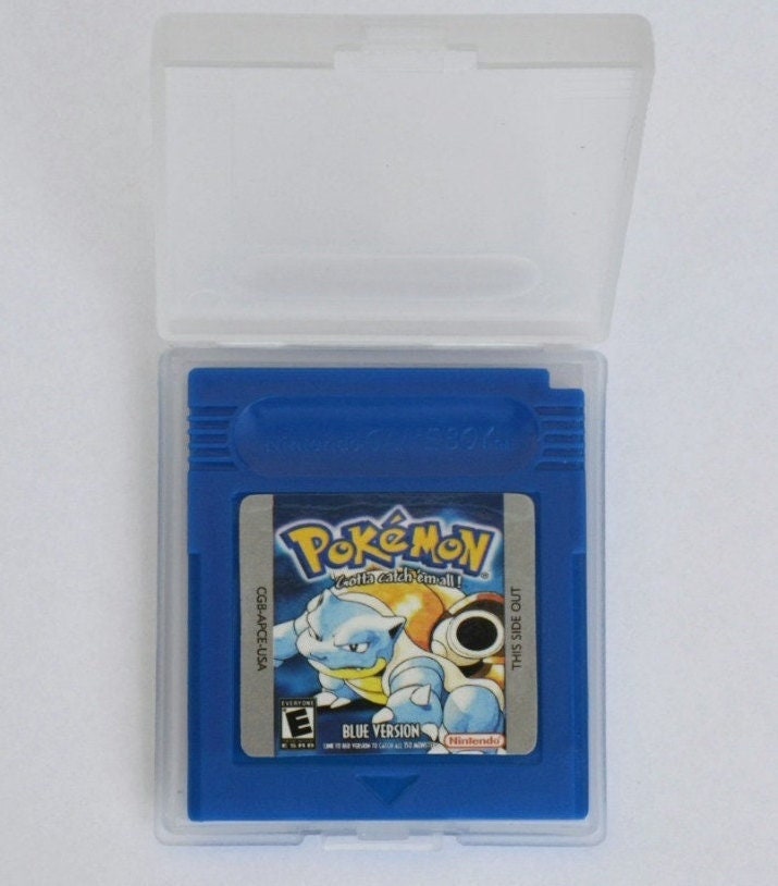 Pokemon Blue - Nintendo Gameboy Color - Worldwide Shipping - GBC - Childhood Video Game