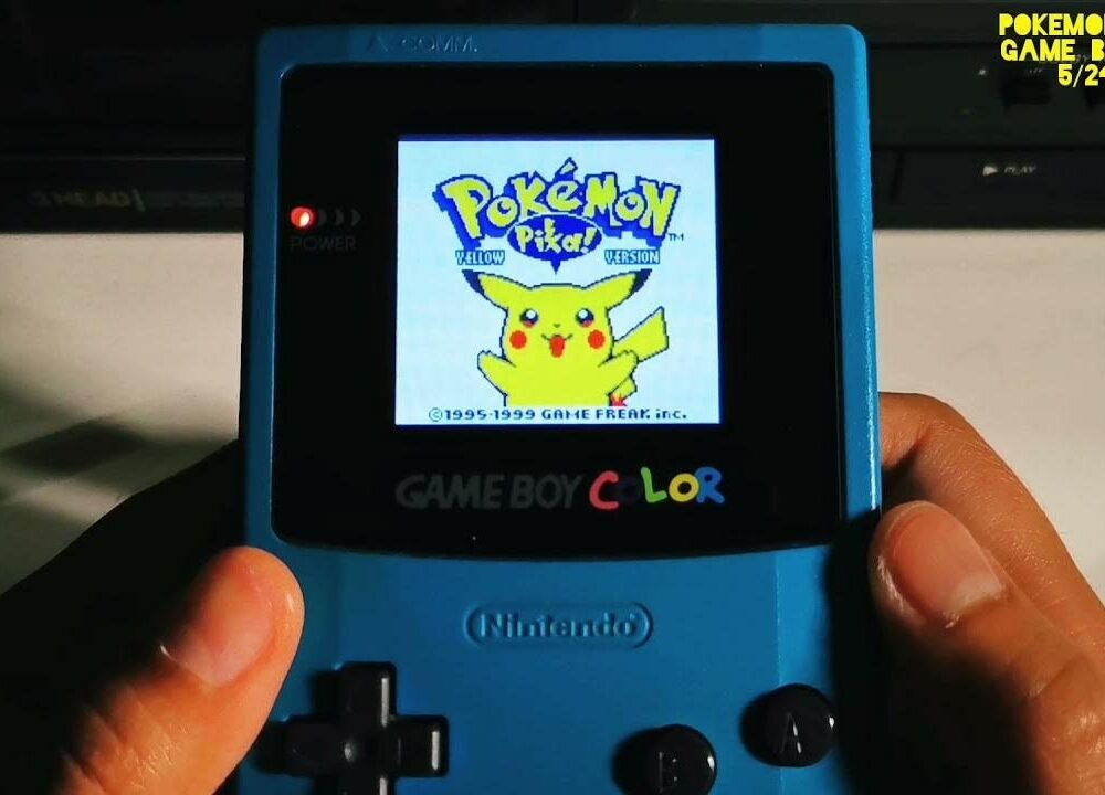 Alternative view of Pokemon Yellow - Nintendo Gameboy Color - Worldwide Shipping - GBC - Childhood Video Game