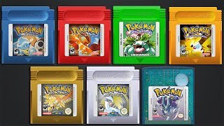 Alternative view of Complete Pokemon Games for GameBoy Color! Red, Blue, Green, Yellow, Silver, Crystal, & Gold - Nintendo Gameboy Color - Worldwide Shipping