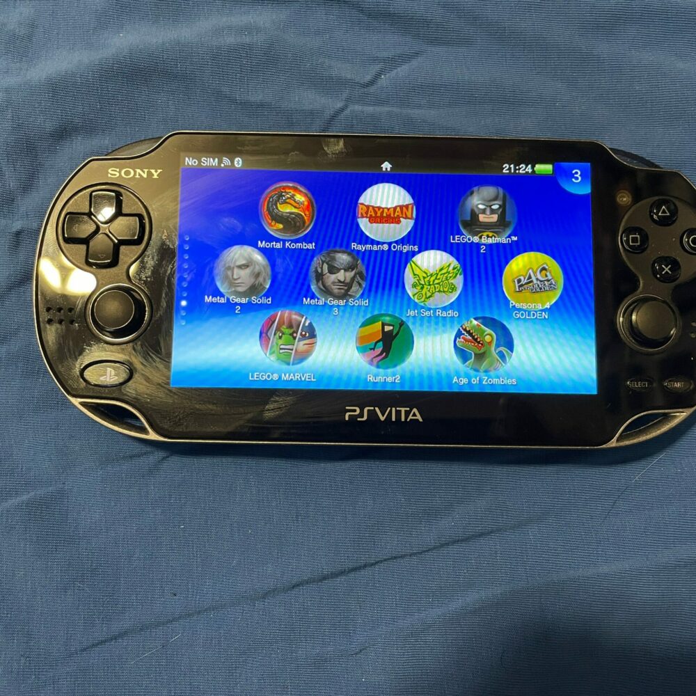 Sony PS Vita OLED Models 1000 - 64gb 128gb 256gb 512gb Fully Loaded -  Homebrew PLUS 8000+ Games - Customizable