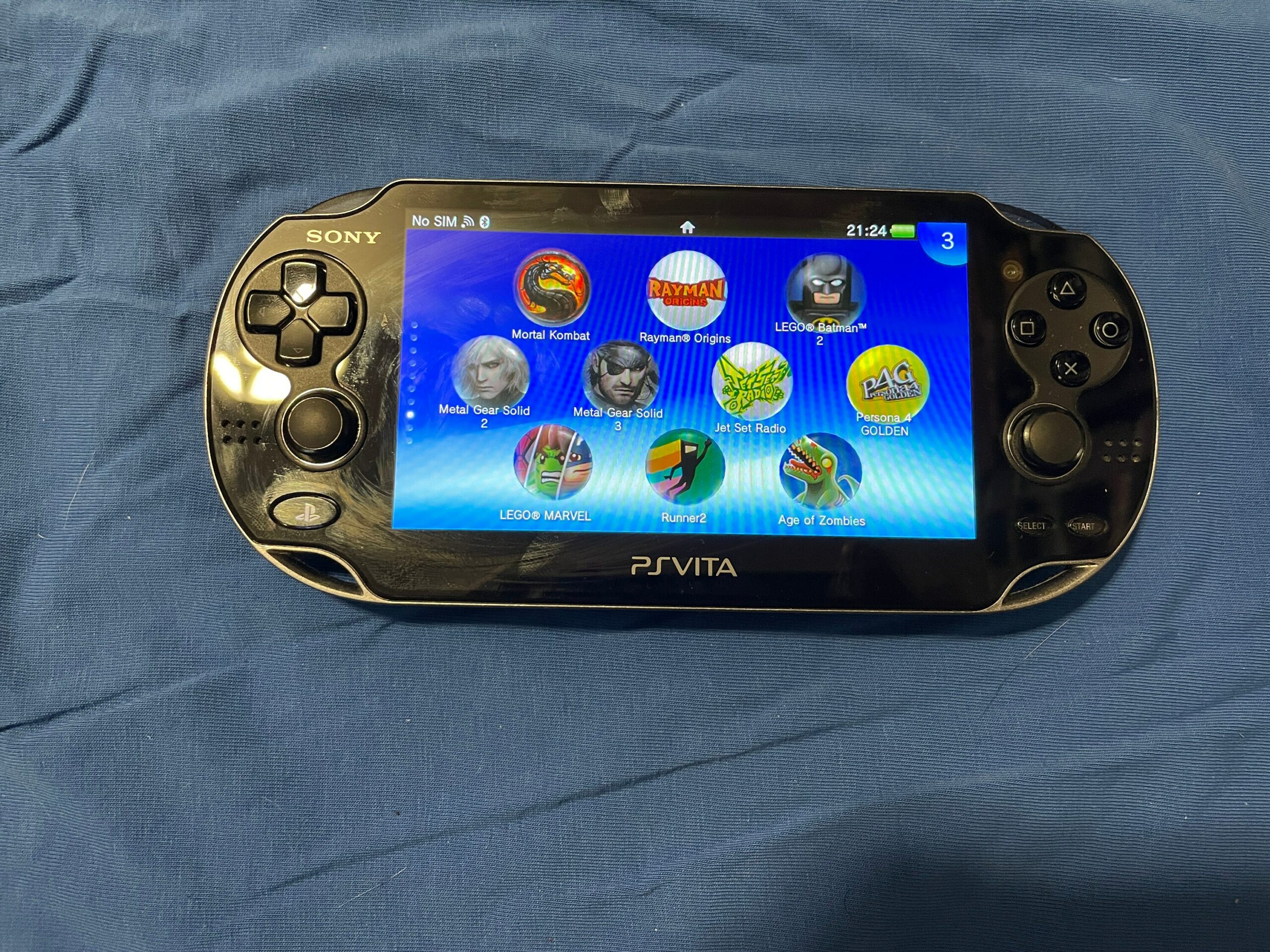 Sony PS Vita OLED Models 1000 - 64gb 128gb 256gb 512gb Fully Loaded - Homebrew PLUS 8000+ Games - Customizable