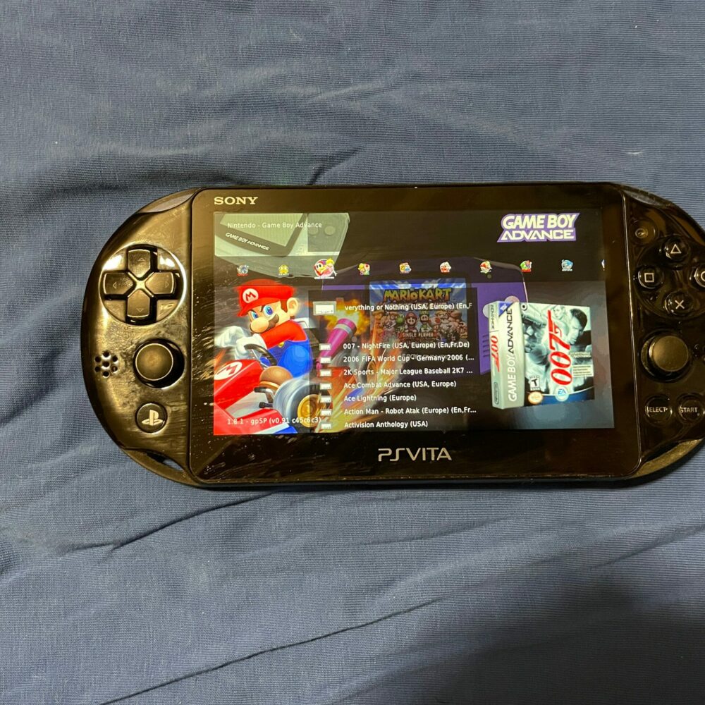 Sony PS Vita OLED Models 2000 - 64gb 128gb 256gb 512gb Fully Loaded -  Homebrew PLUS 8000+ Games - Customizable