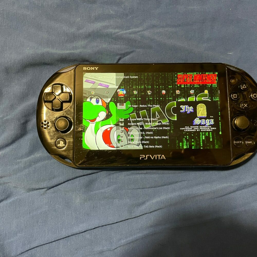 Alternative view of Sony PS Vita OLED Models 2000 - 64gb 128gb 256gb 512gb Fully Loaded -  Homebrew PLUS 8000+ Games - Customizable