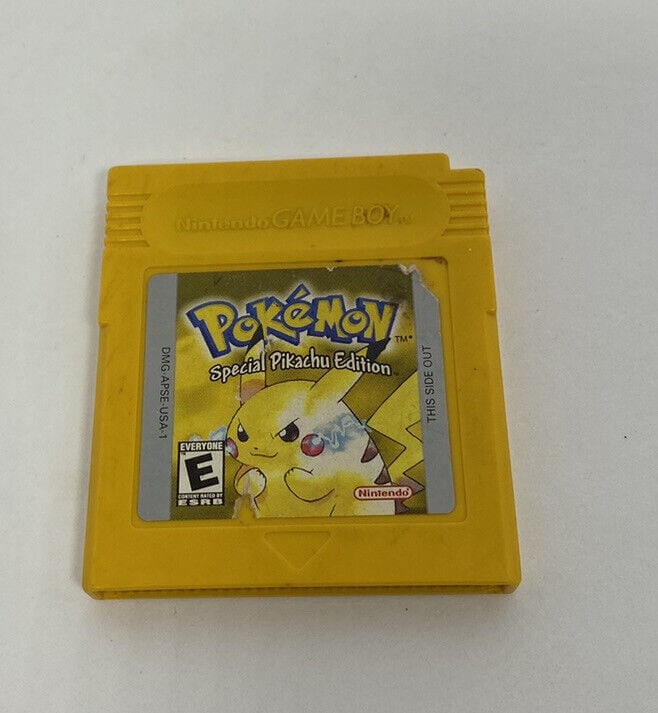 Pokemon Yellow - Nintendo Gameboy Color - Worldwide Shipping - GBC - Childhood Video Game