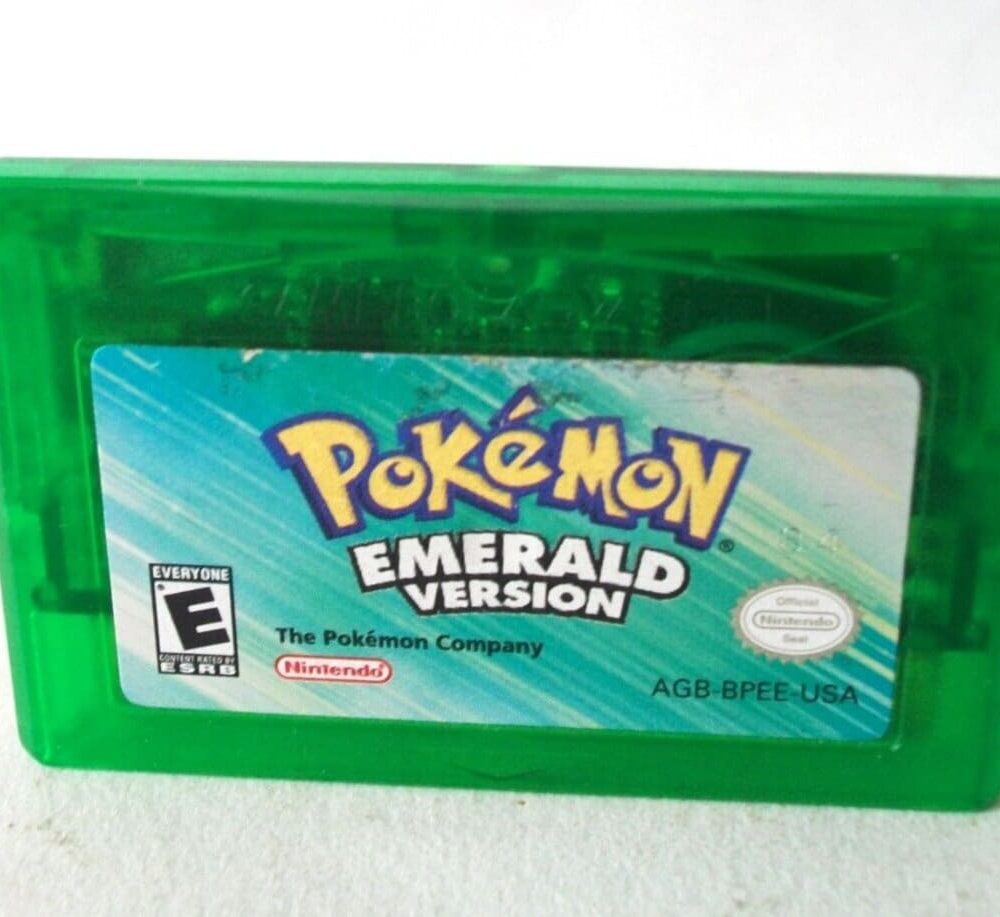 Pokemon Emerald - Gameboy Advance - Worldwide Shipping - GBA - Childhood Video Game