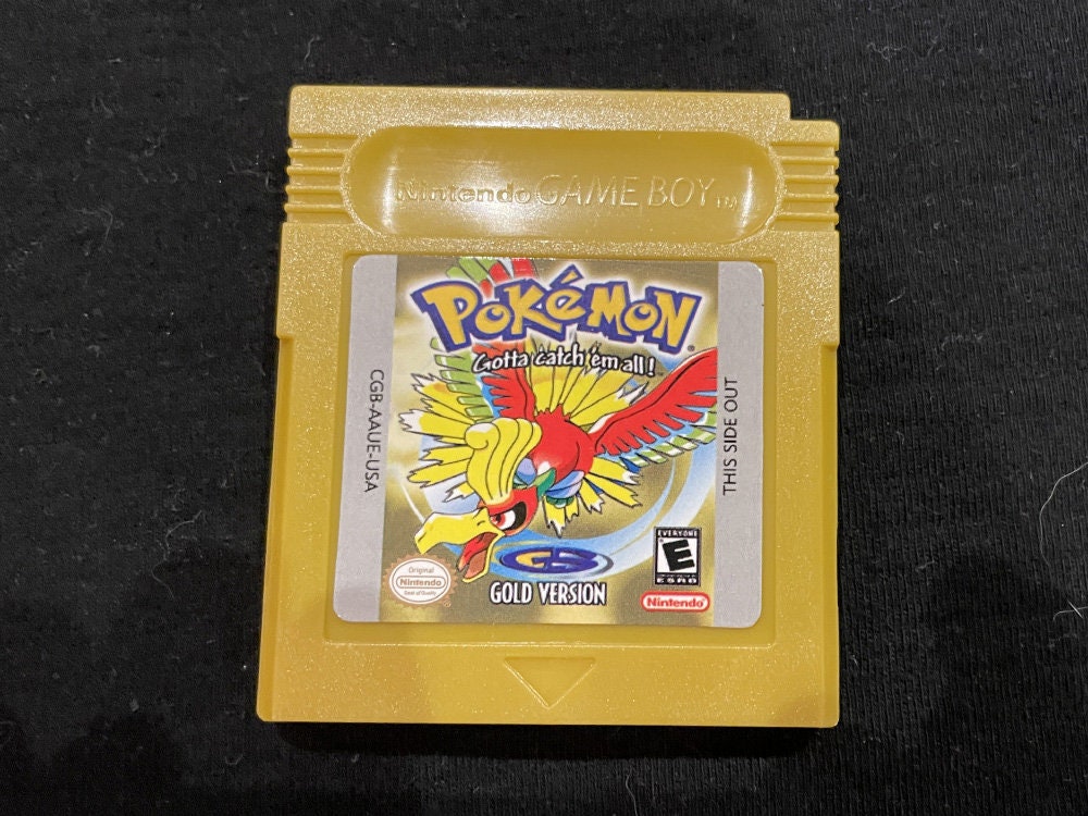 Pokemon Gold - Nintendo Gameboy Color - Worldwide Shipping - GBC - Childhood Video Game